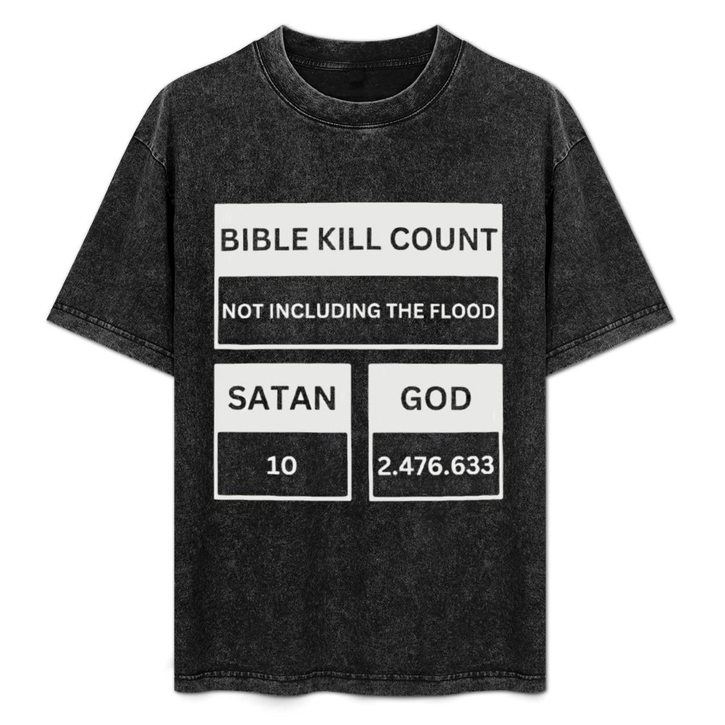 Illegal Series Unisex Mineral Wash T-shirt
