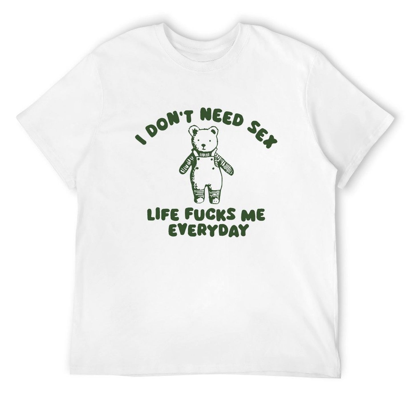 Short Sleeve T-shirt for Men Dyslexic-w