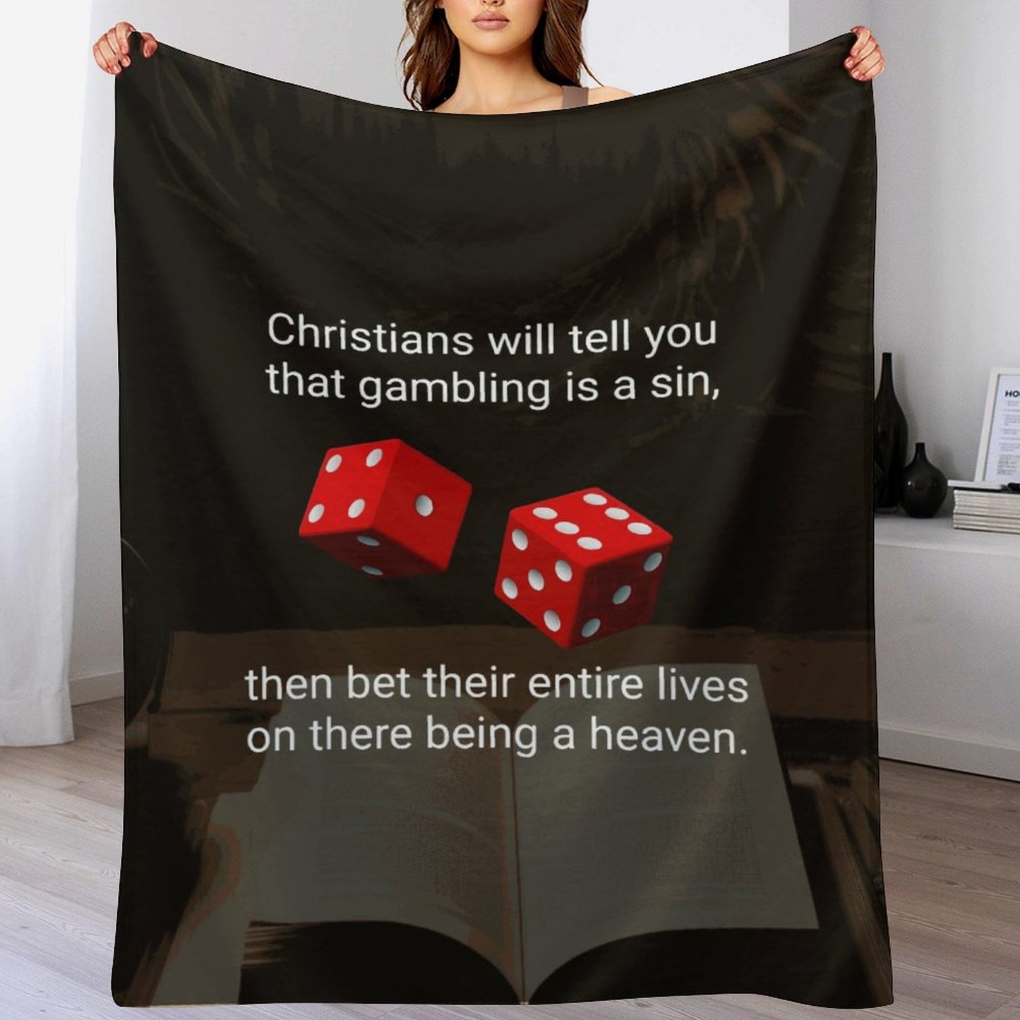funny words blanket(130*100)