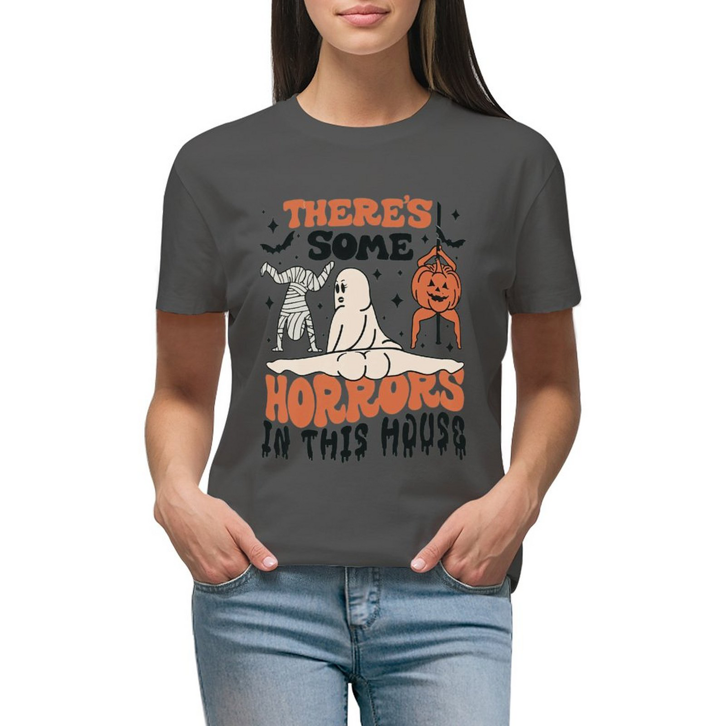 There's Some Horrors Female T-shirt