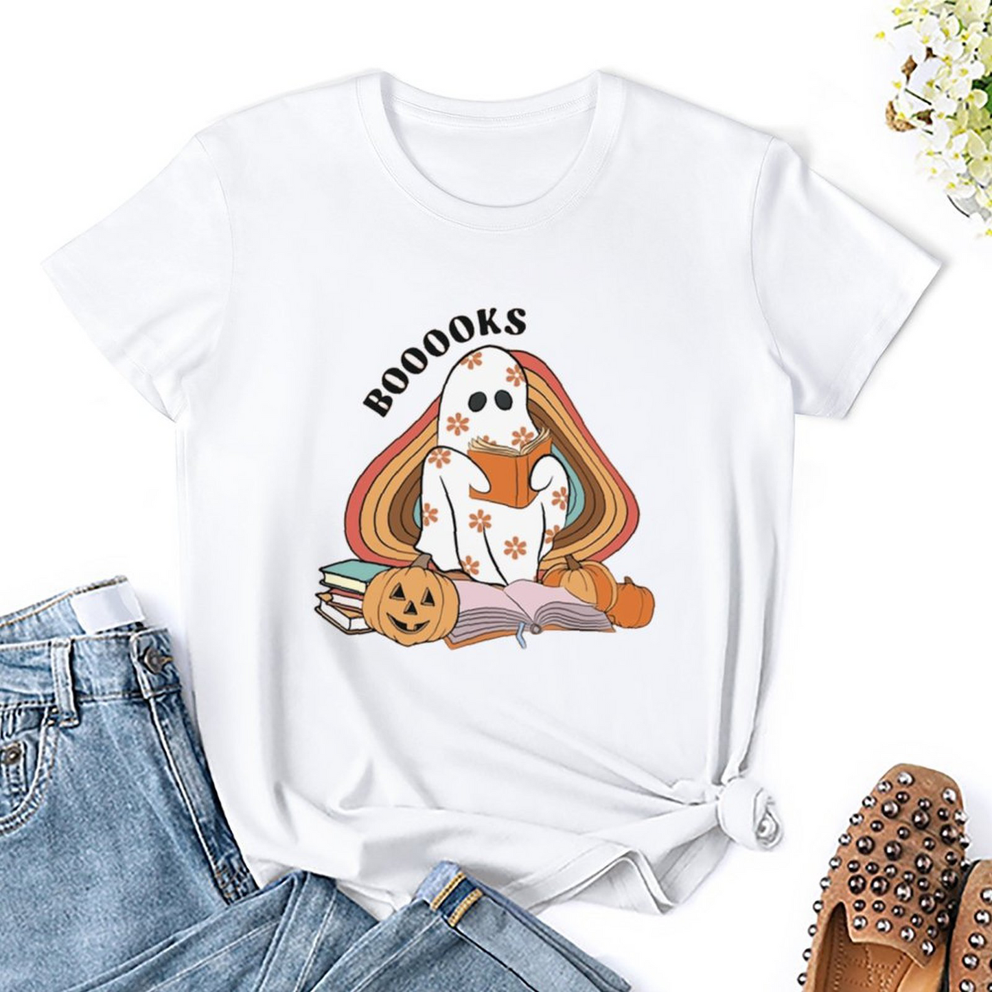 Female T-shirt Booooks