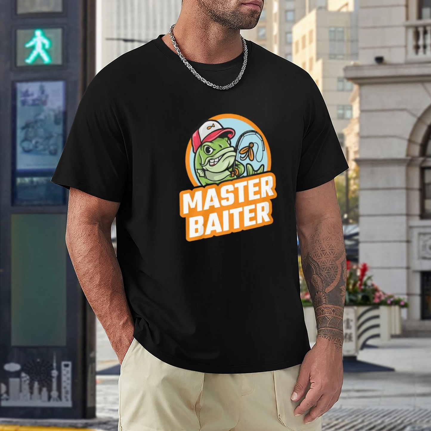 Men's T-shirt MASTER BAITER