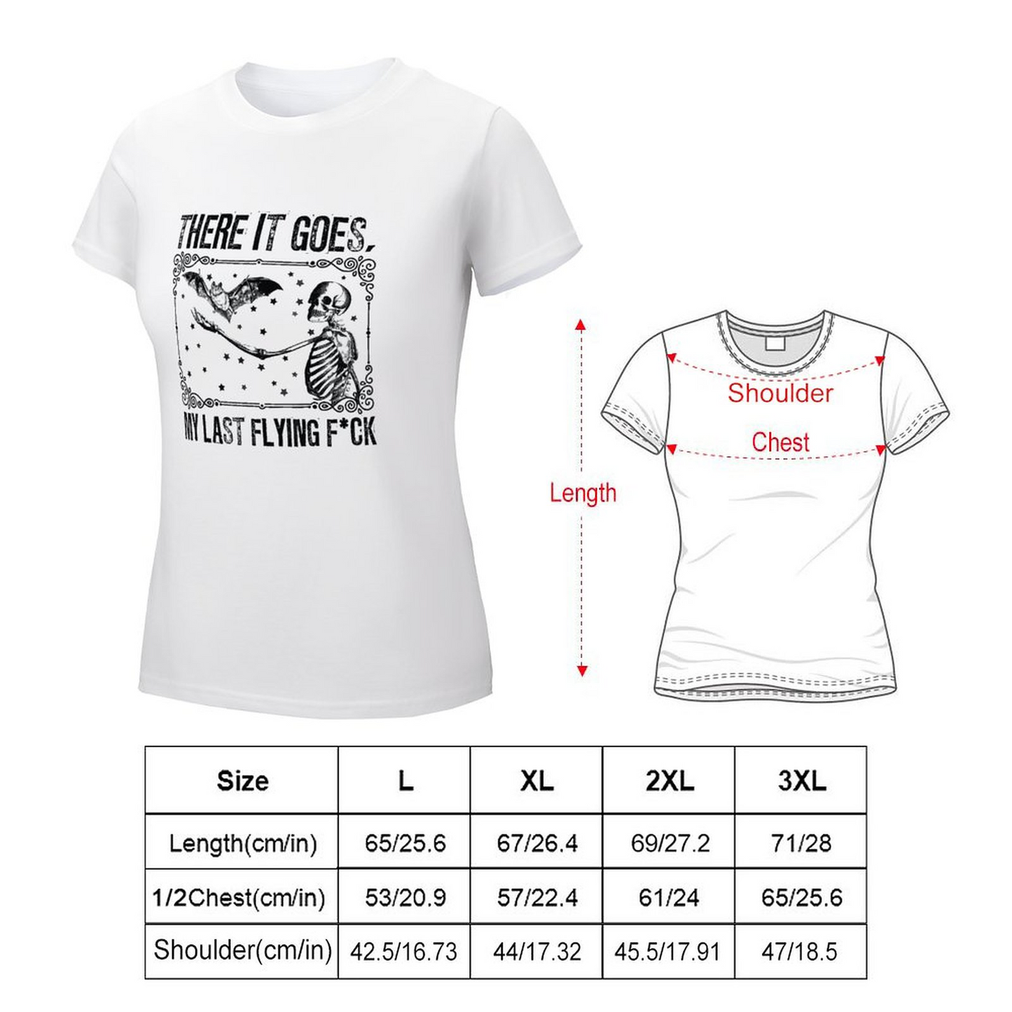 Female T-shirt There It Goes