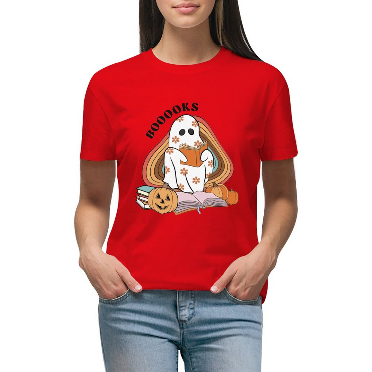 Female T-shirt Booooks