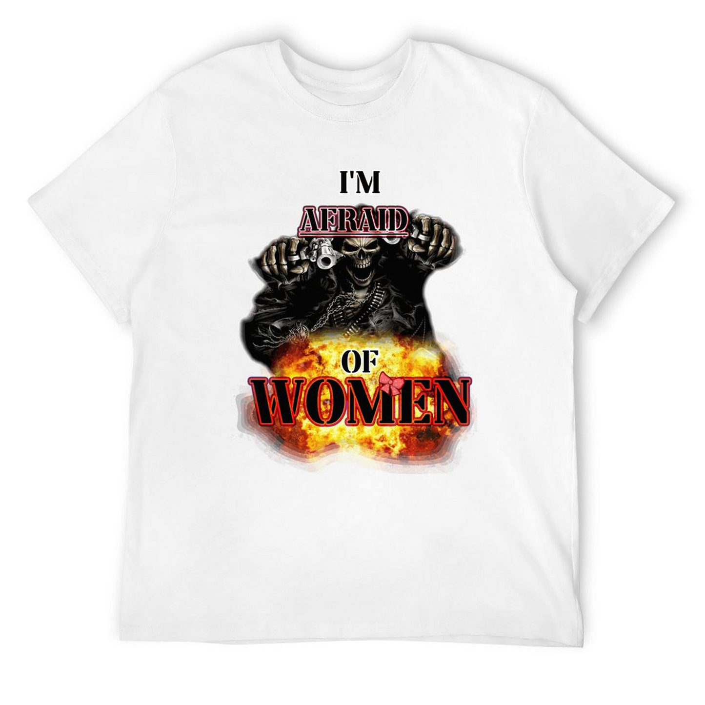 T-shirt Afraid of Women