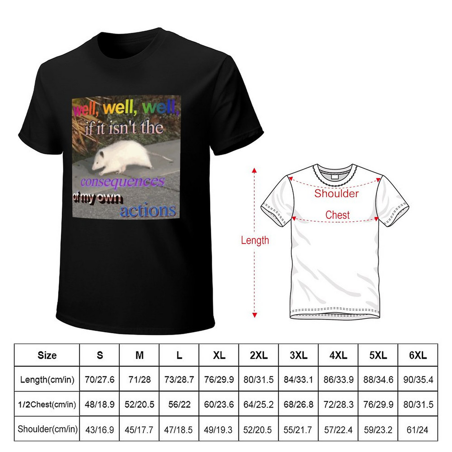 well well well T-shirt