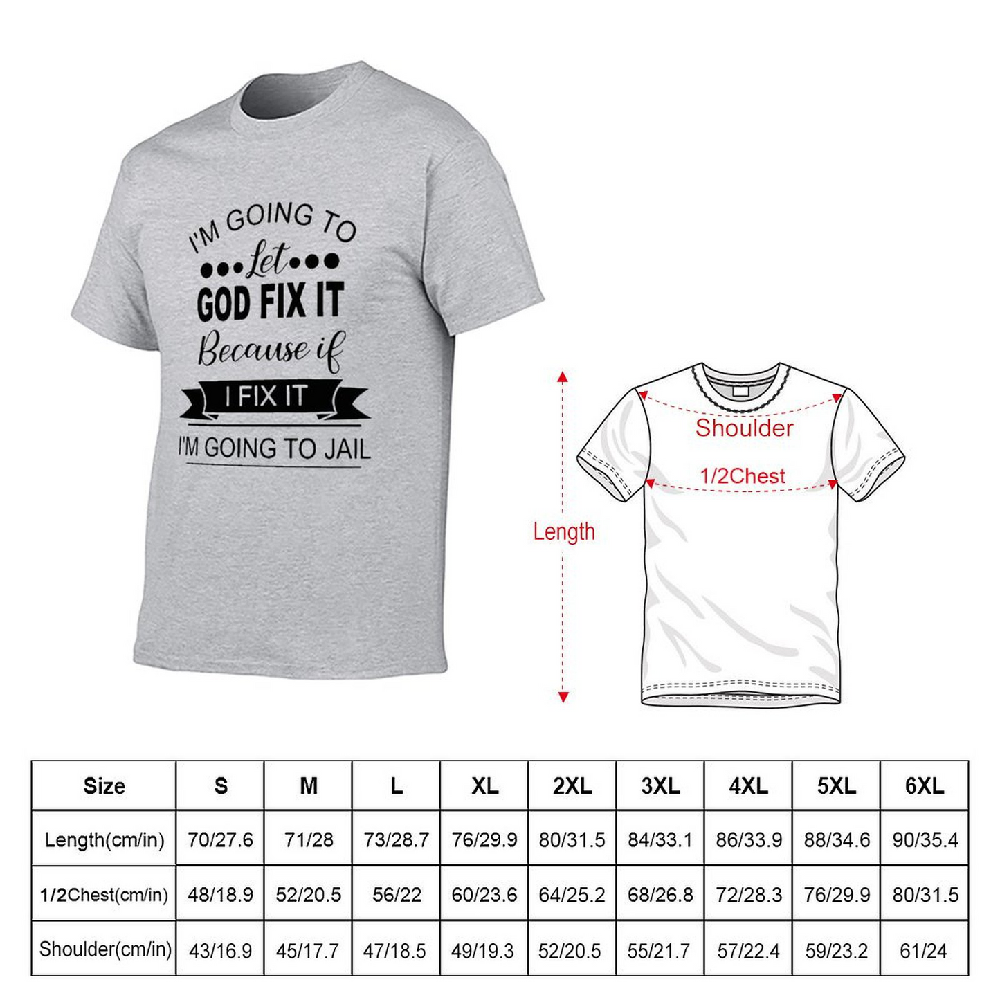 T-shirt I'm Going to Jail