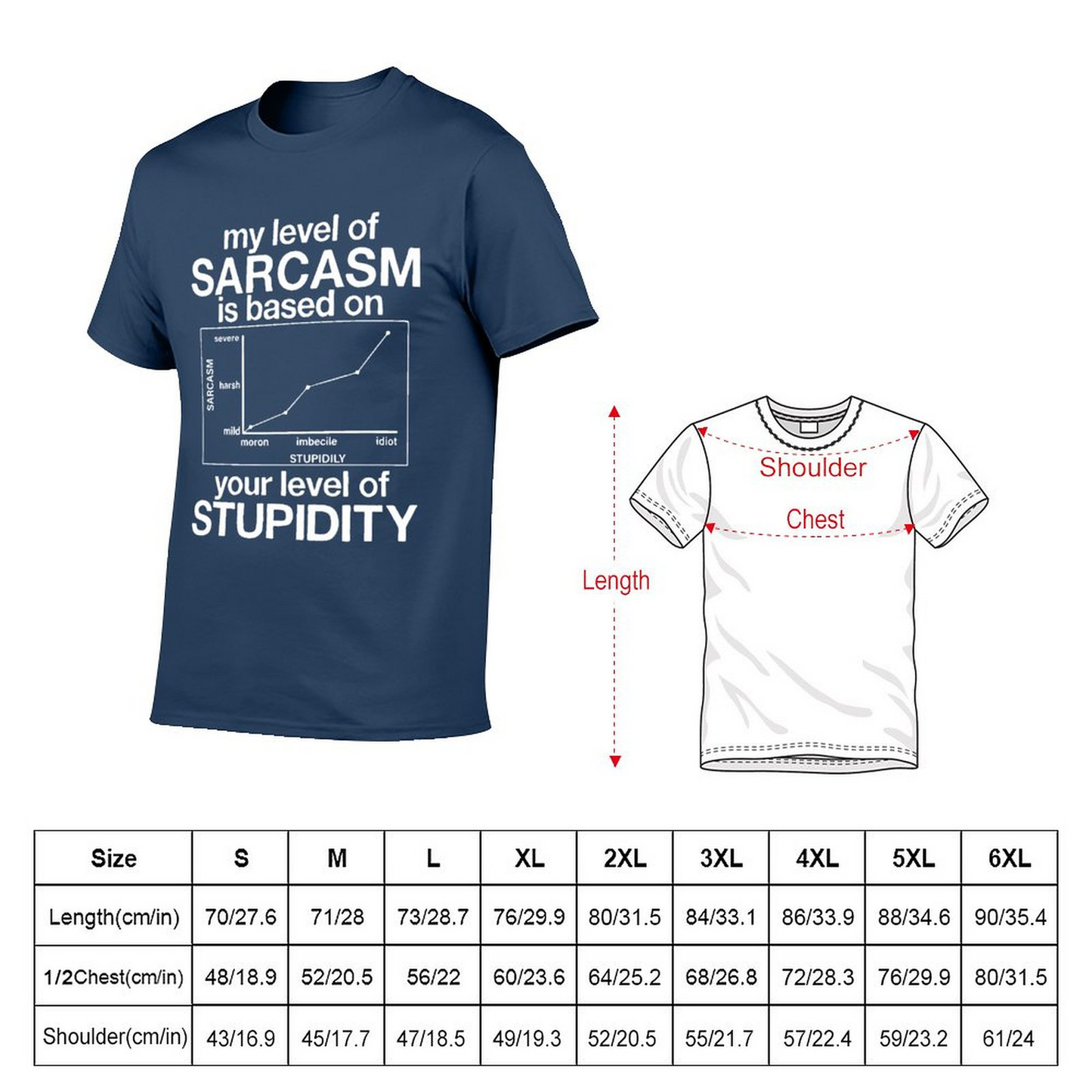 Level of Sarcasm T-shirt