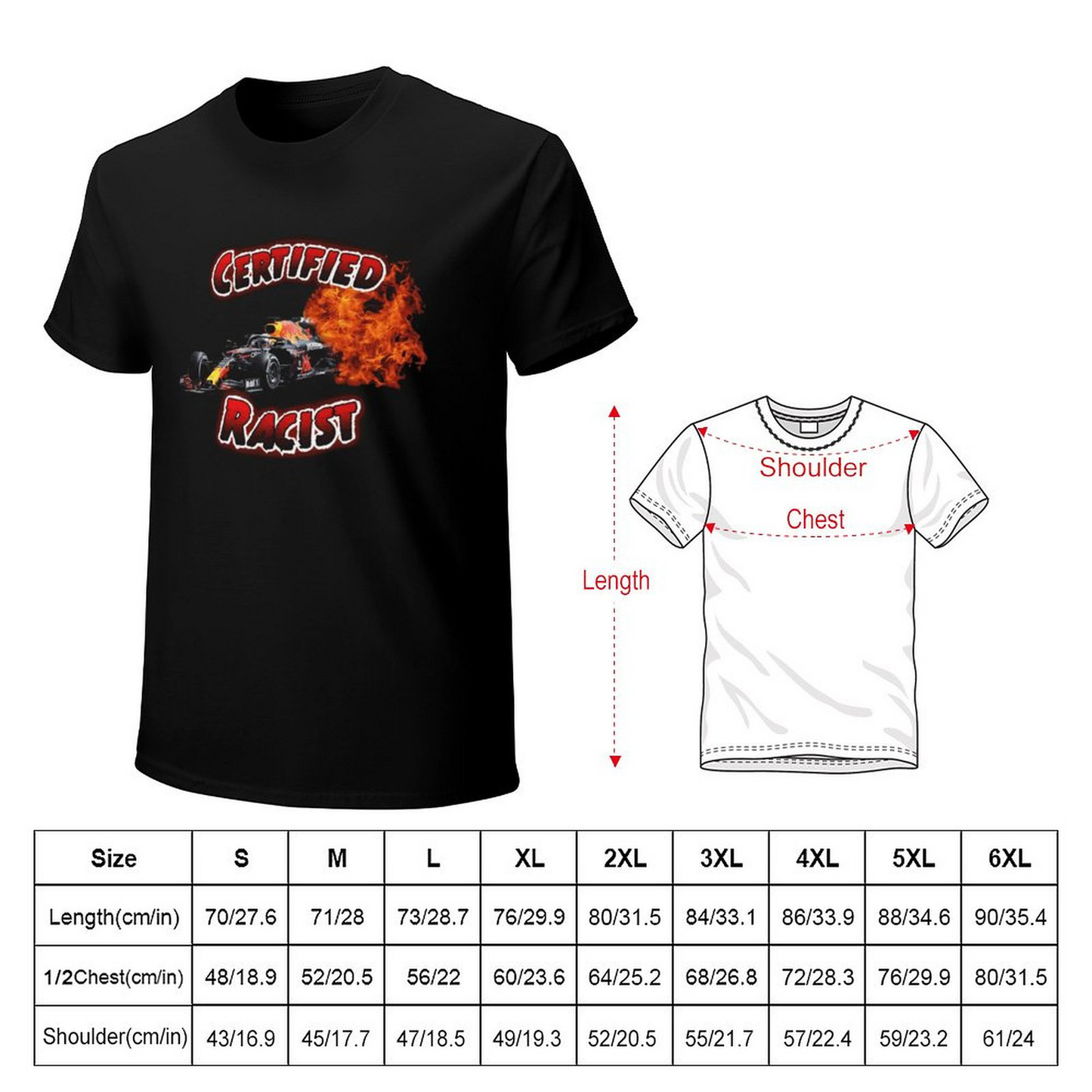 Certified RACIST T-shirt