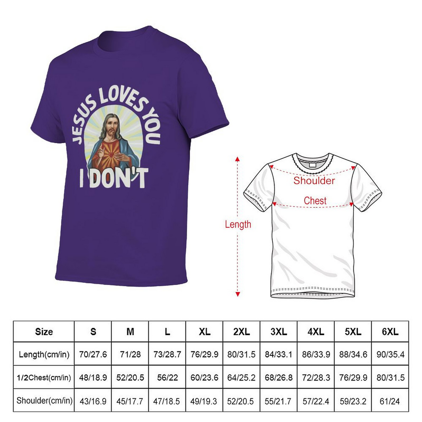 T-shirt Jesus Loves You