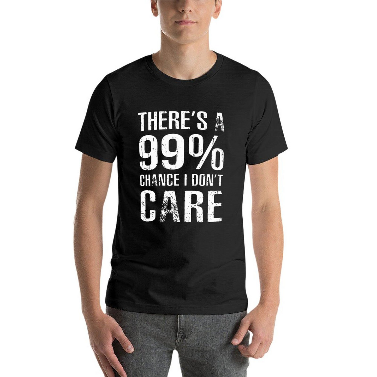 99% care Short Sleeve T-shirt for Men