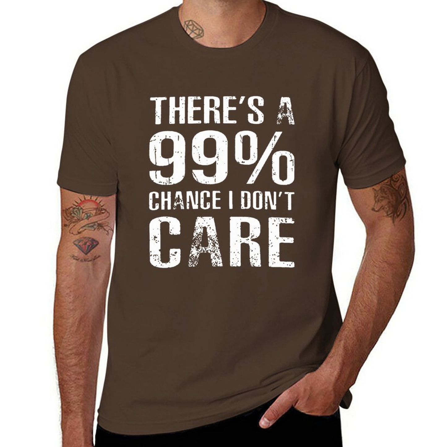99% care Short Sleeve T-shirt for Men