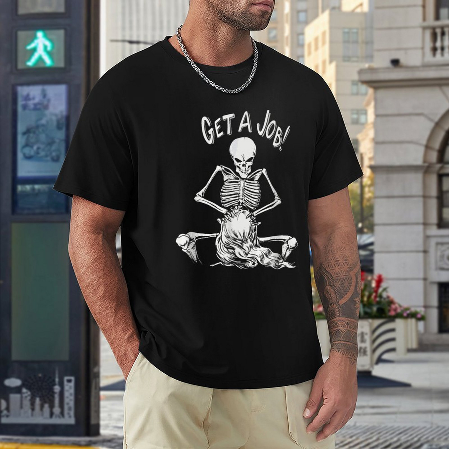 GET A JOB Men's T-shirt