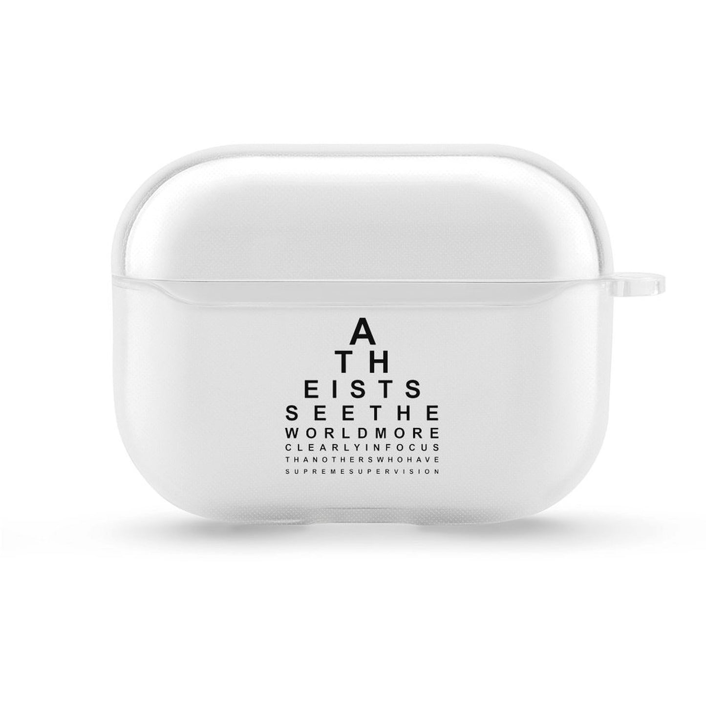funny words TPU Earbuds Case for AirPods