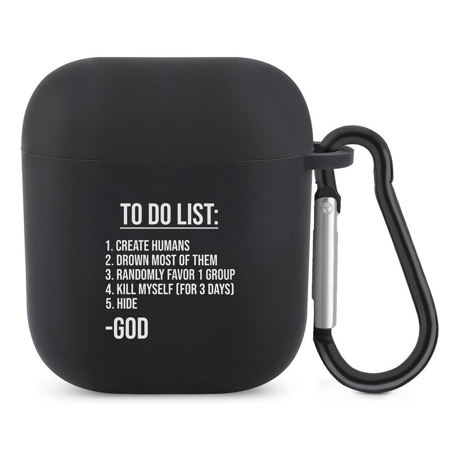 funny words TPU Earbuds Case for AirPods