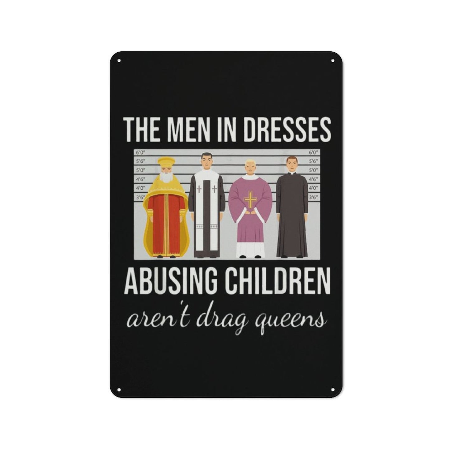 Funny words Tin Hanging Picture