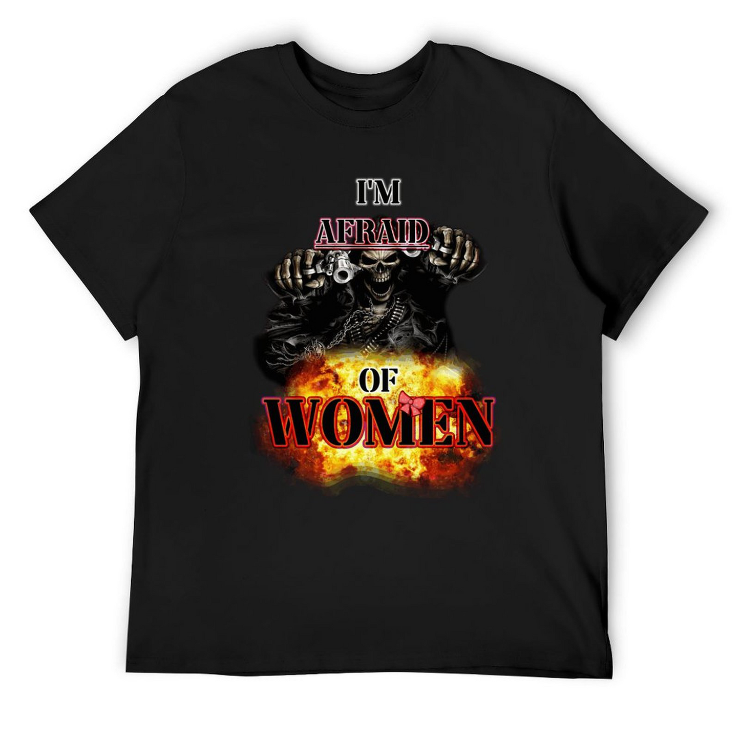 T-shirt Afraid of Women