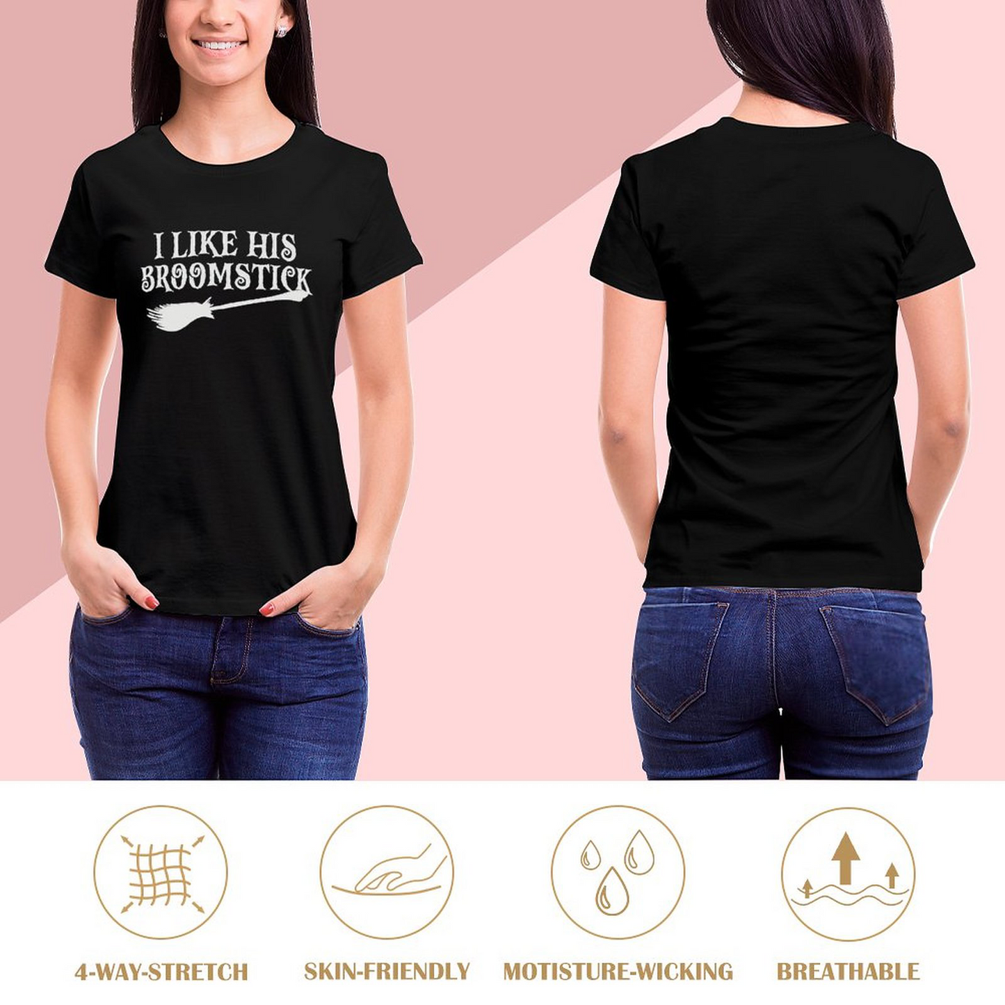 HALLOWEEN FOR SHE 1 Female T-shirt