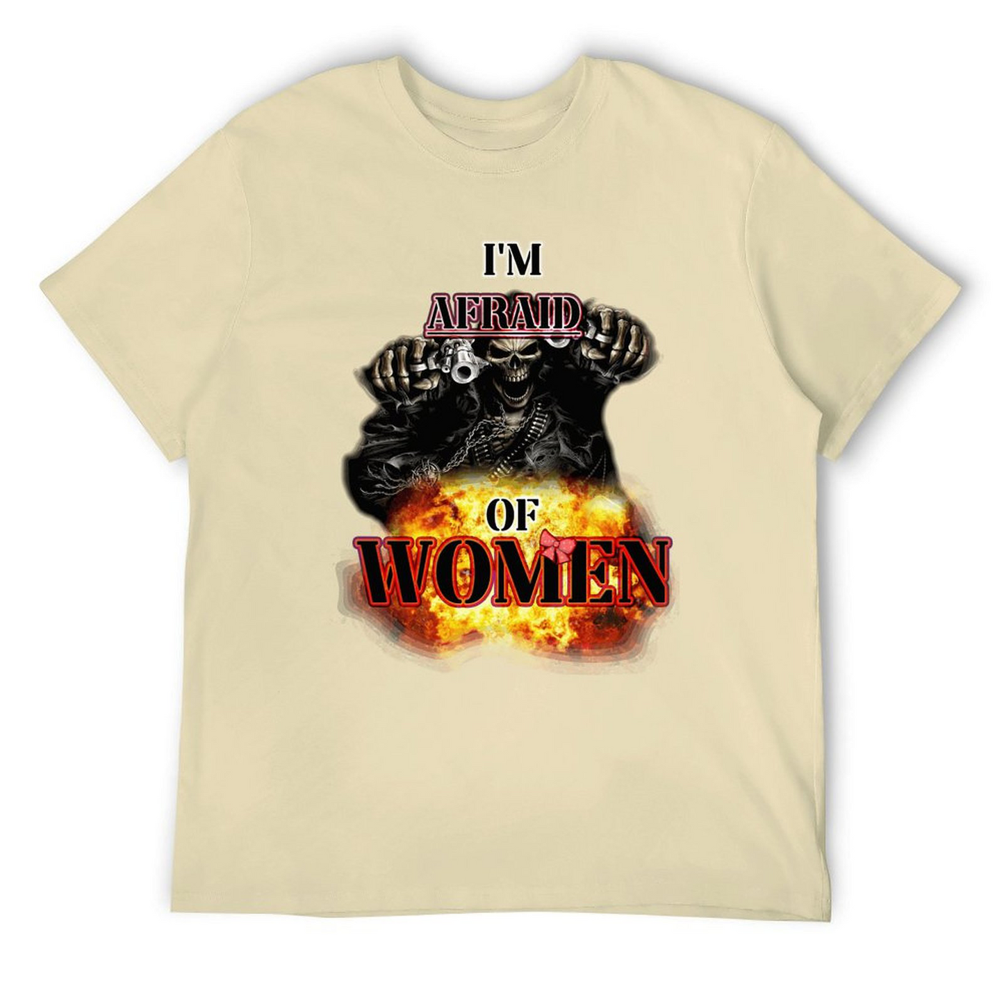 T-shirt Afraid of Women