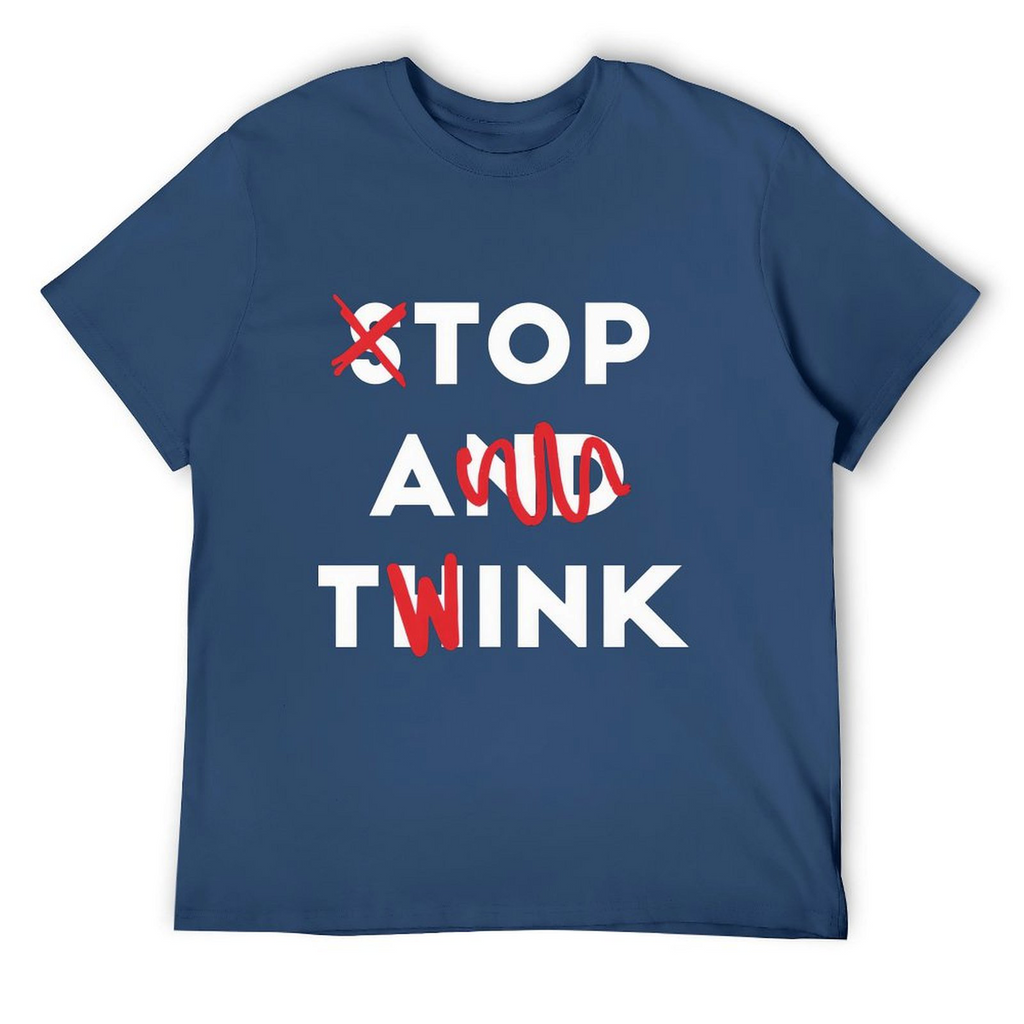 Stop And Think Tee