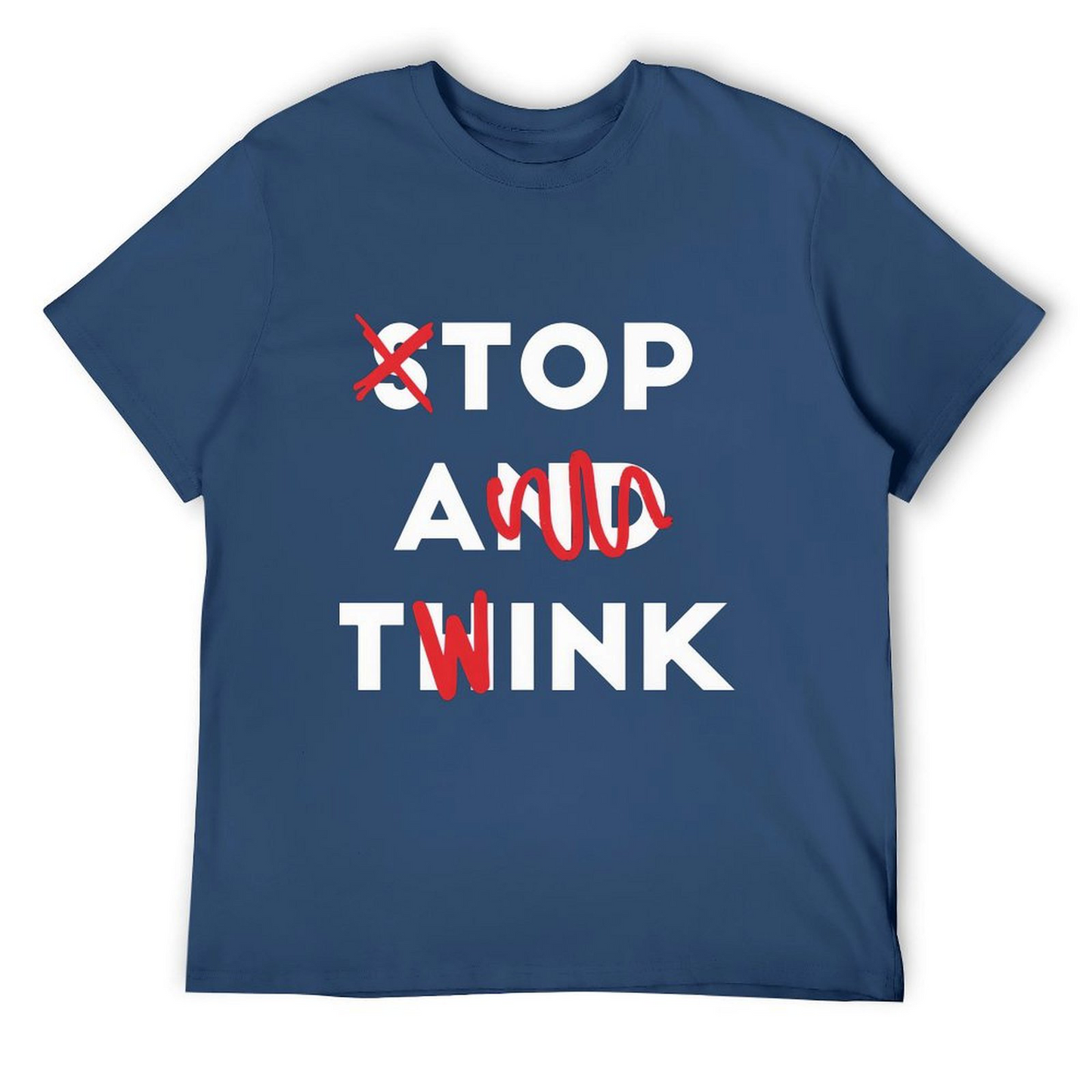 Stop And Think Short Sleeve T-shirt