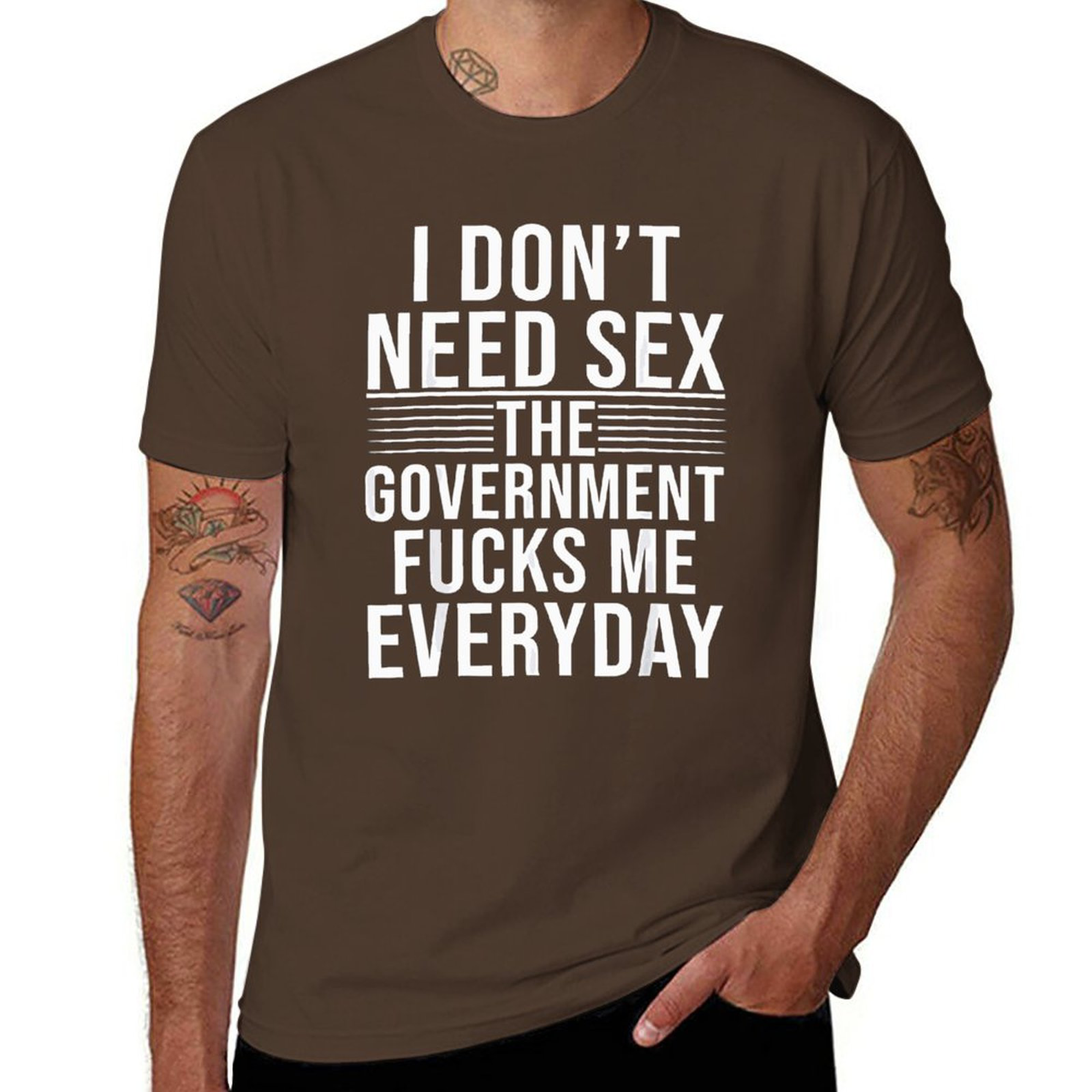 The Government Fcks Me Every Day Tee