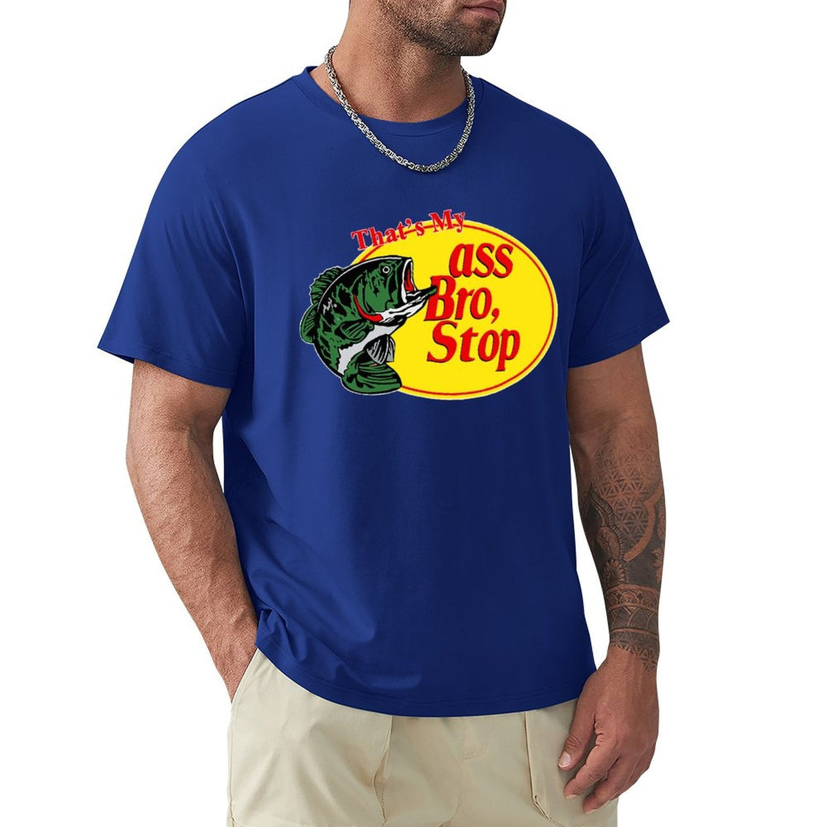 Men's Tee ASS BRO STOP
