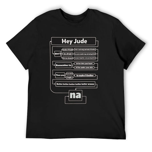 Hey Jude Lyric Short Sleeve T-shirt