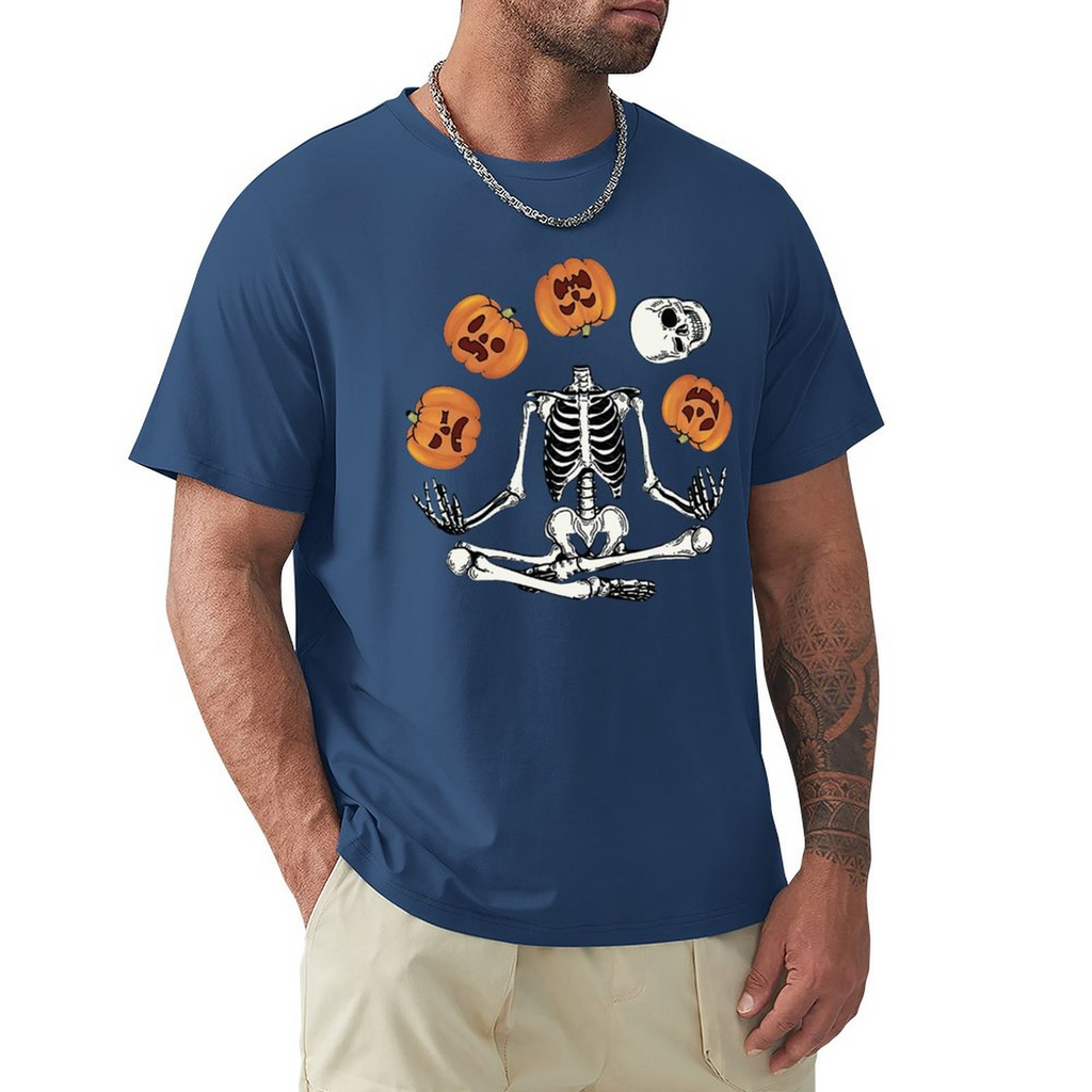 Men's Tee Pumpkin Bones