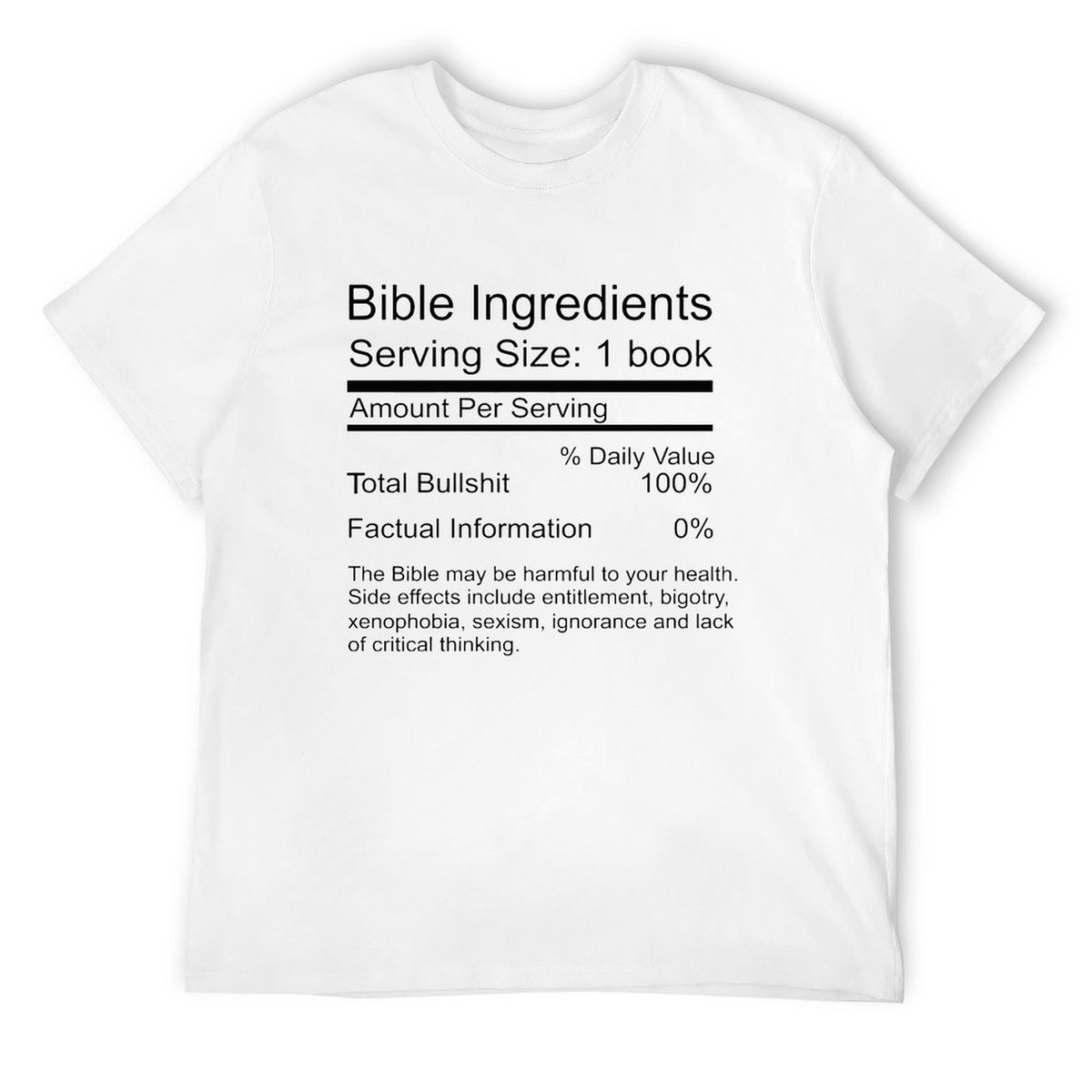 Bible Ingredients Tee