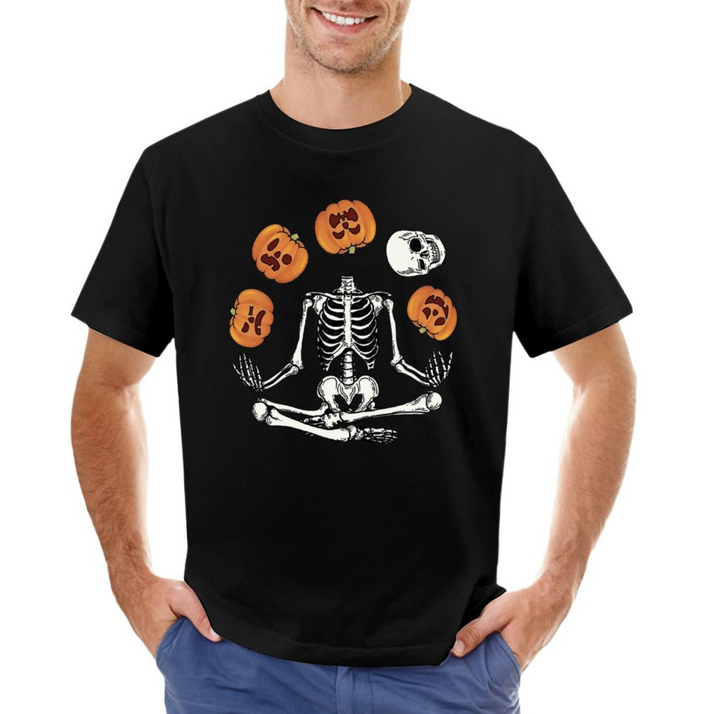 Men's Tee Pumpkin Bones