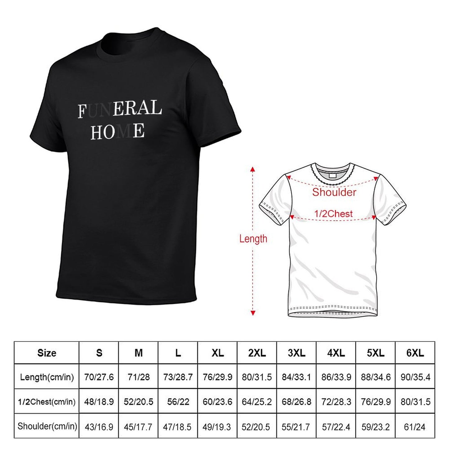 Funeral Home Short Sleeve T-shirt