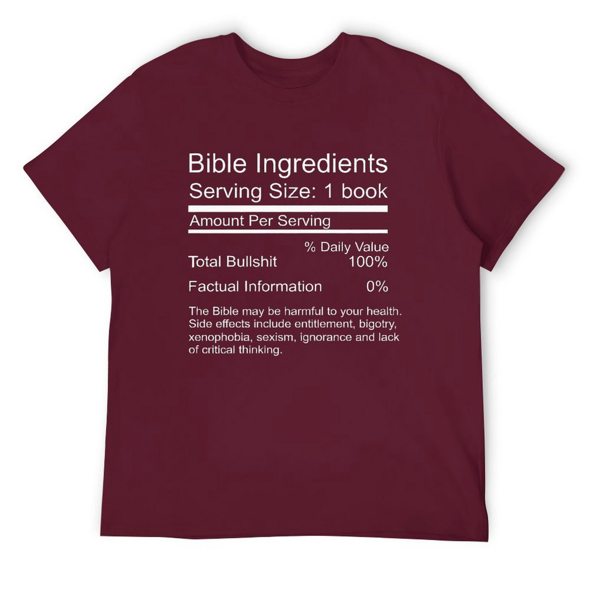 Bible Ingredients Tee