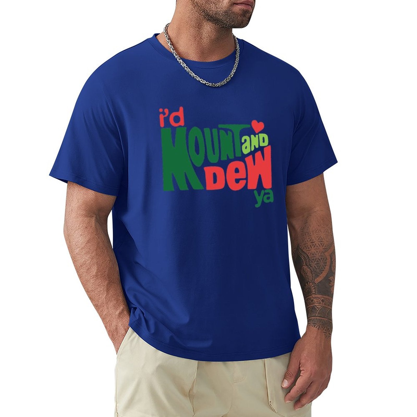 Men's Tee I'd Kount And Dew Ya