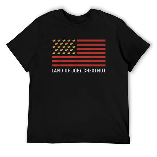 Land of Joey chestnut Short Sleeve T-shirt