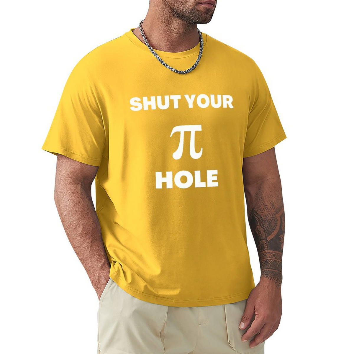 Men's Tee SHUT YOU PI HOLE
