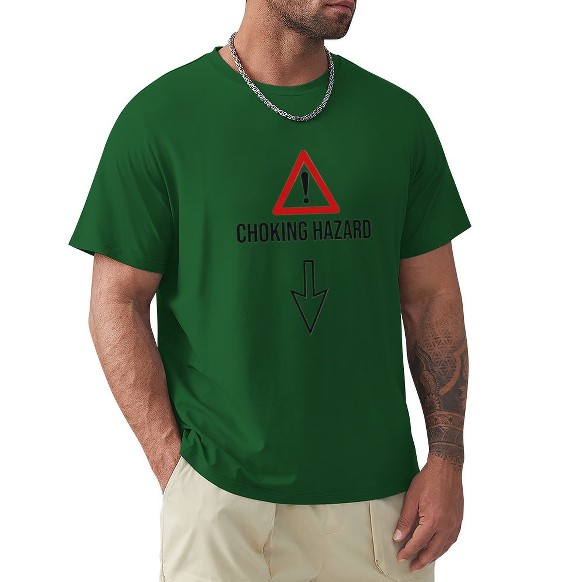 Men's Tee CHOKING HAZARD