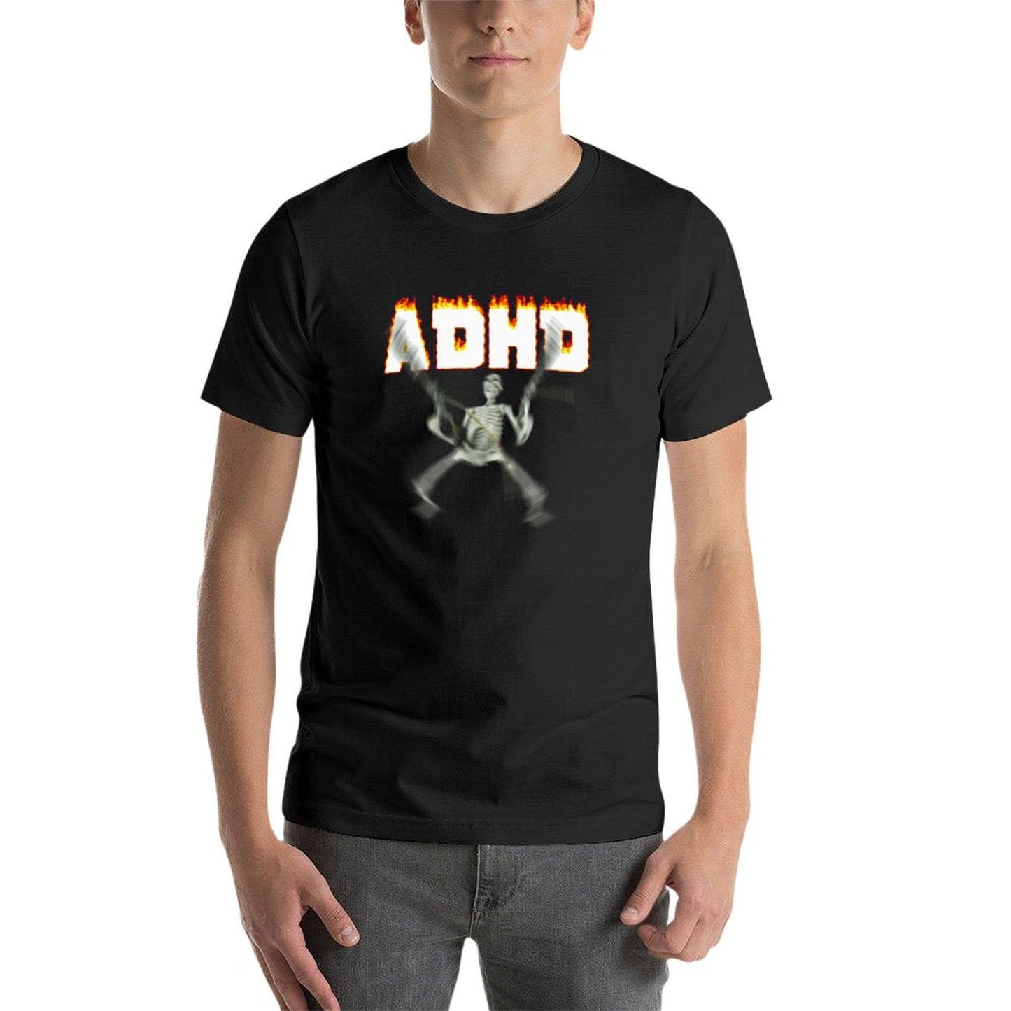 Short Sleeve T-shirt for Men ADHD