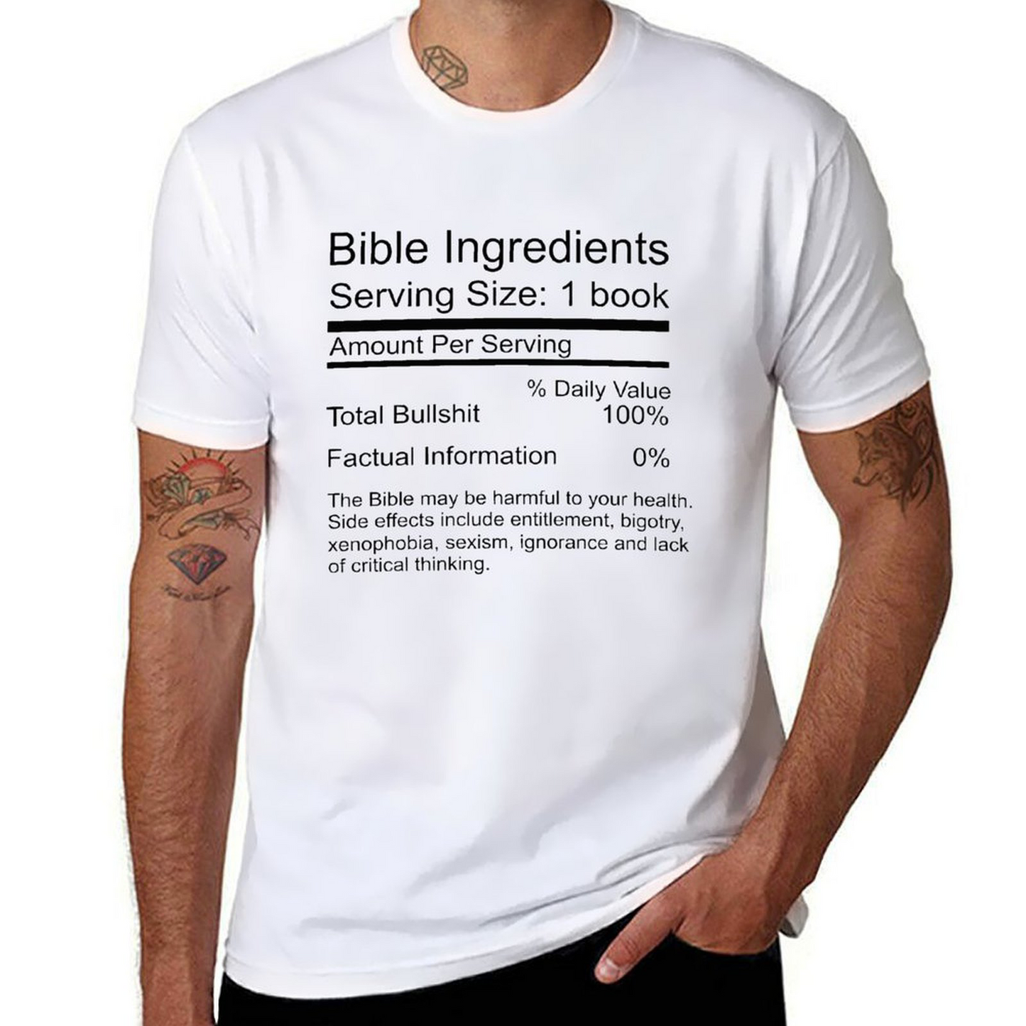 Bible Ingredients T-shirt