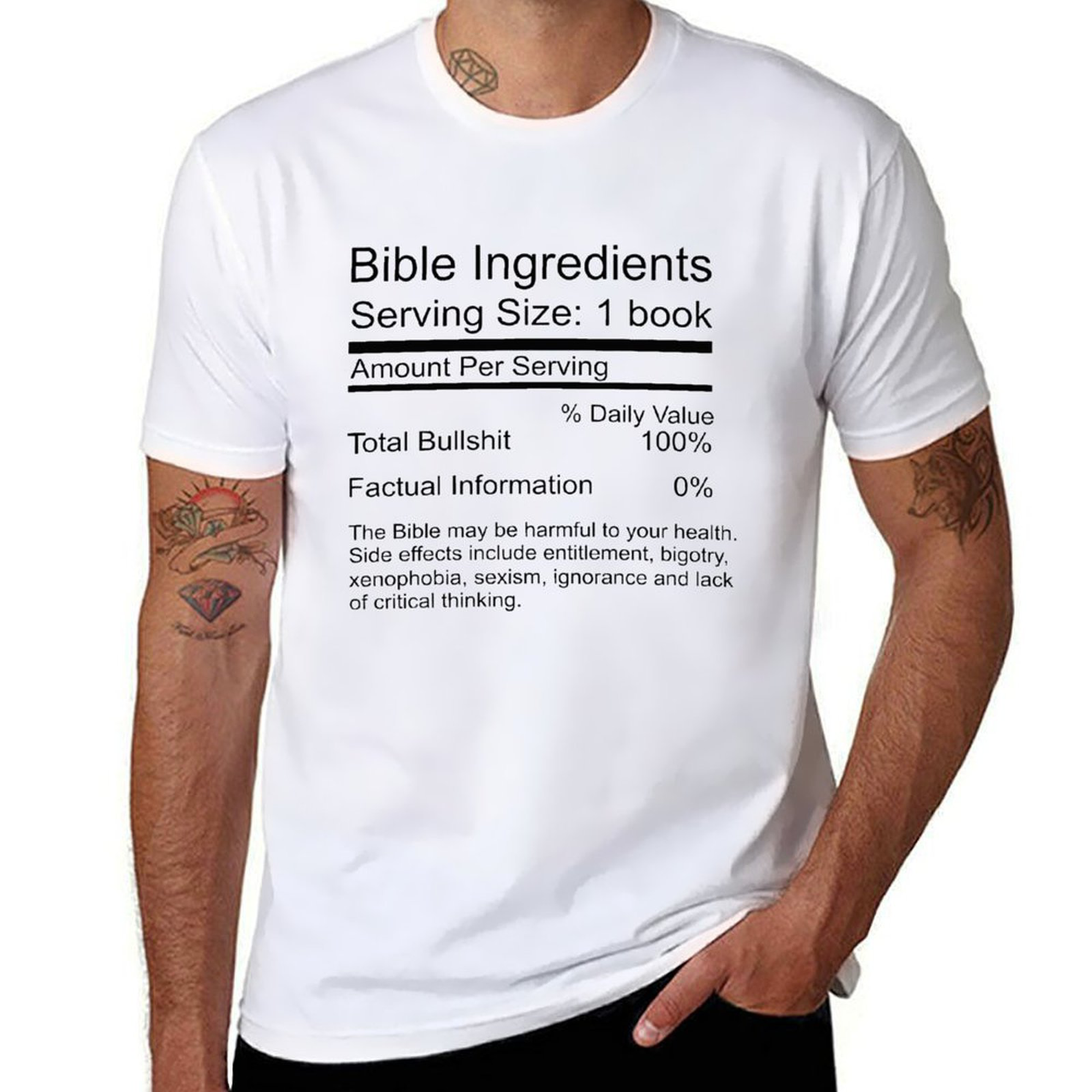 Bible Ingredients Tee