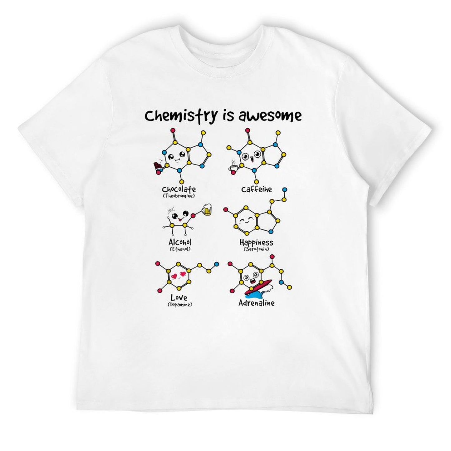 CHEMITRY IS AWESOME Short Sleeve T-shirt