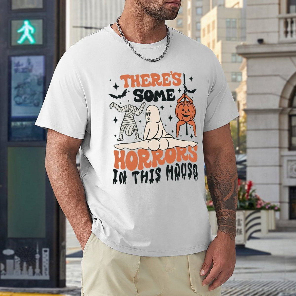 Men's Tee There's Some Horrors