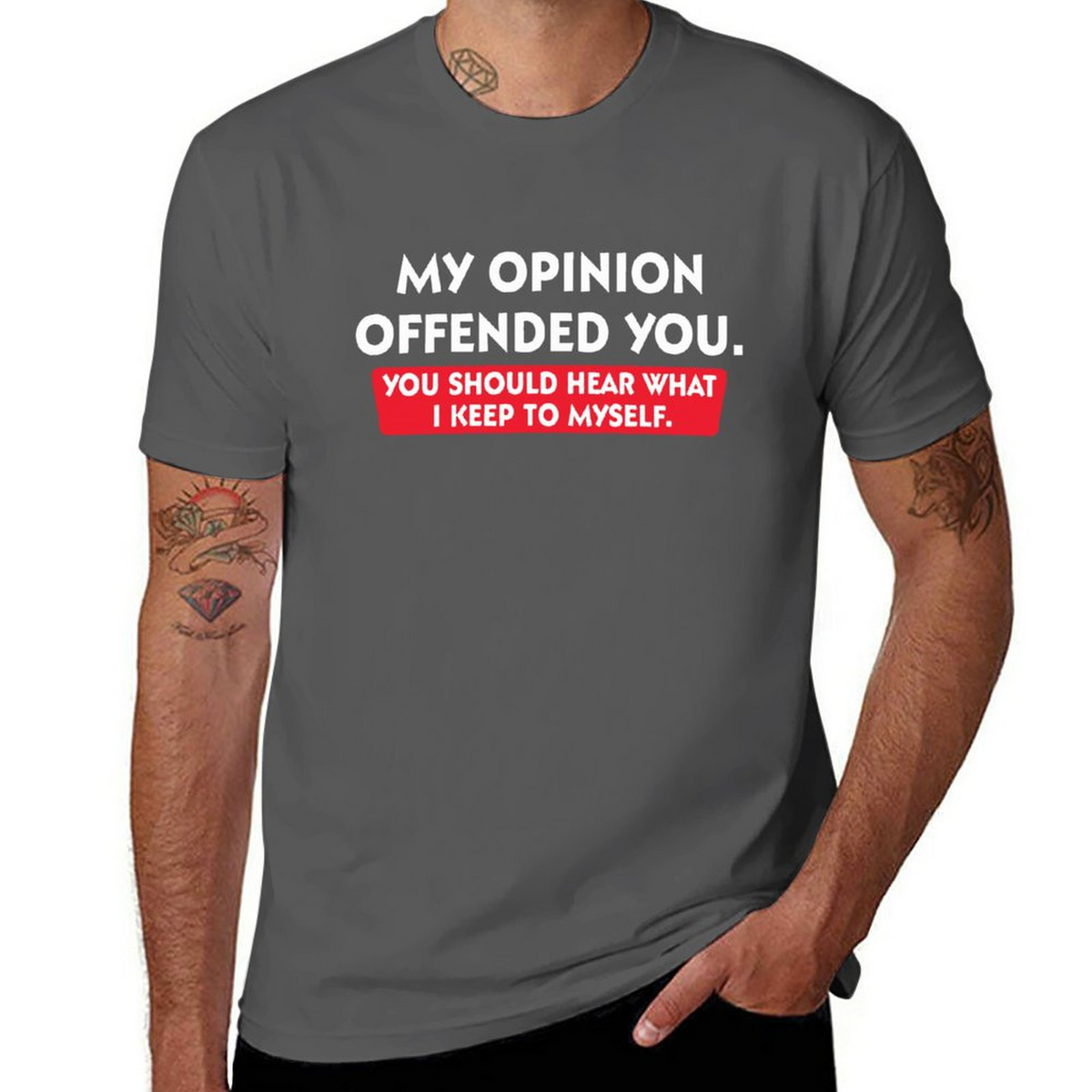 My Opinion Tee for Men