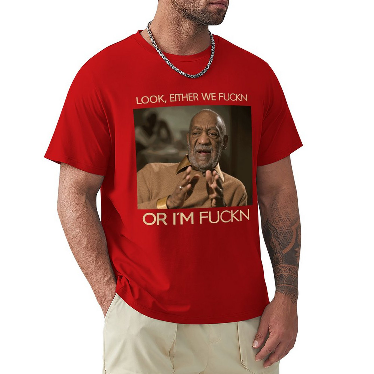 Either we fuckin Men's Tee