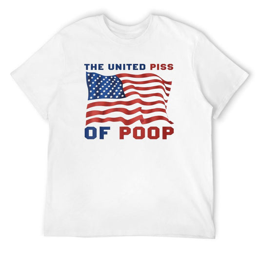 The united piss of poop Short Sleeve T-shirt