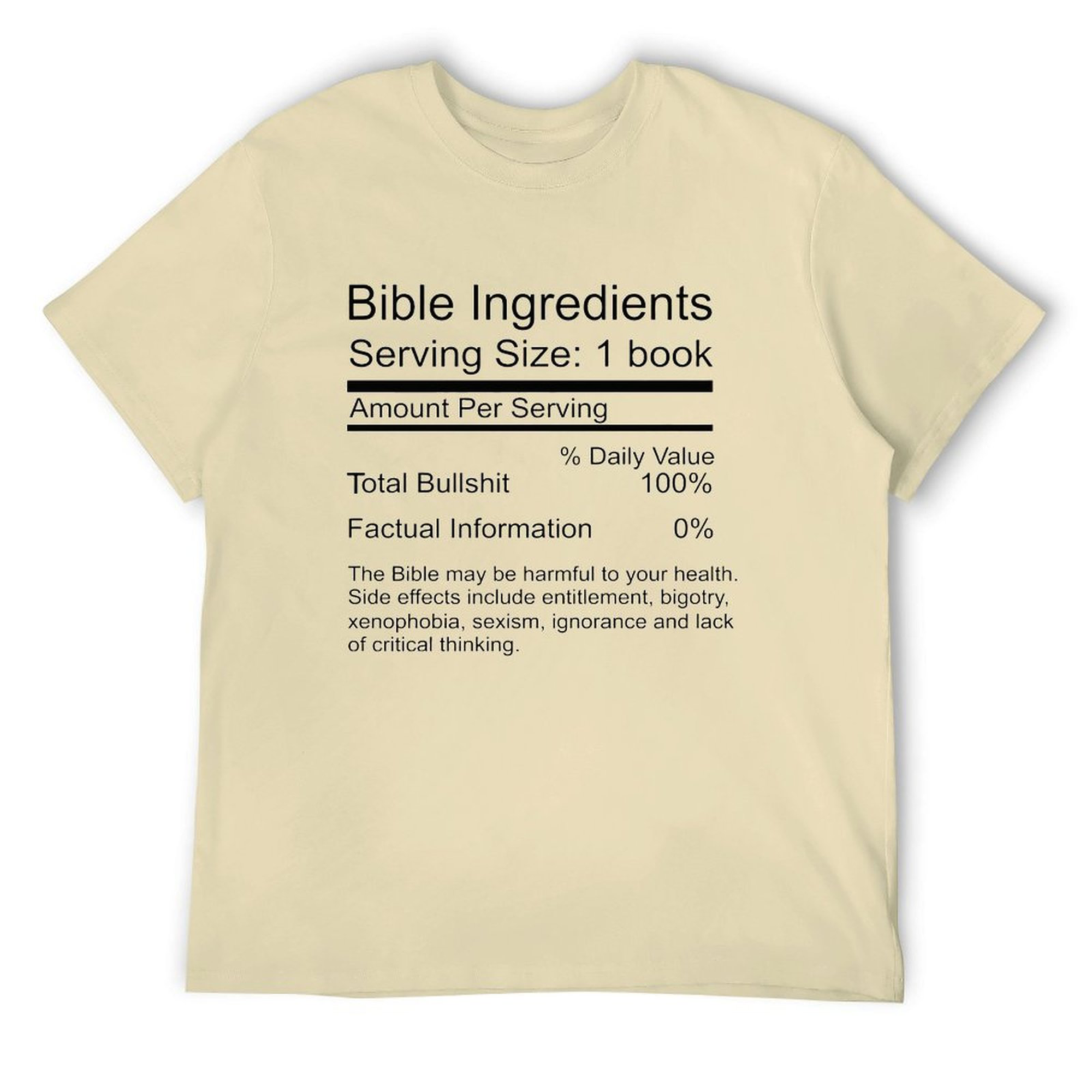 Bible Ingredients Tee
