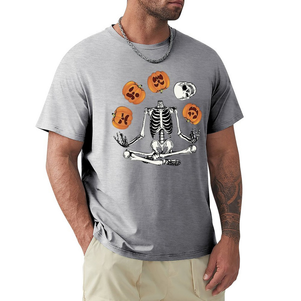 Men's Tee Pumpkin Bones