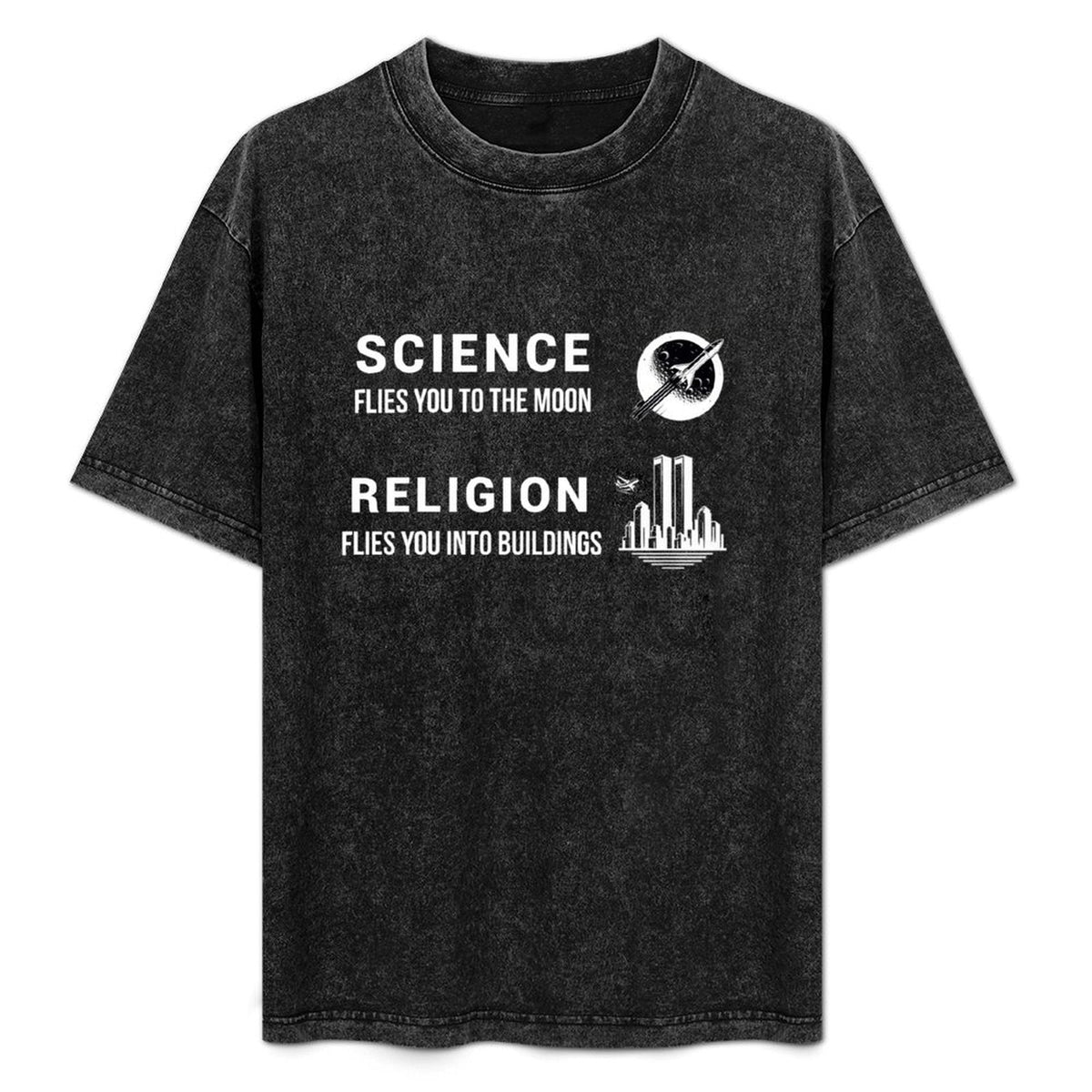 Illegal Series Unisex Mineral Washed Tee