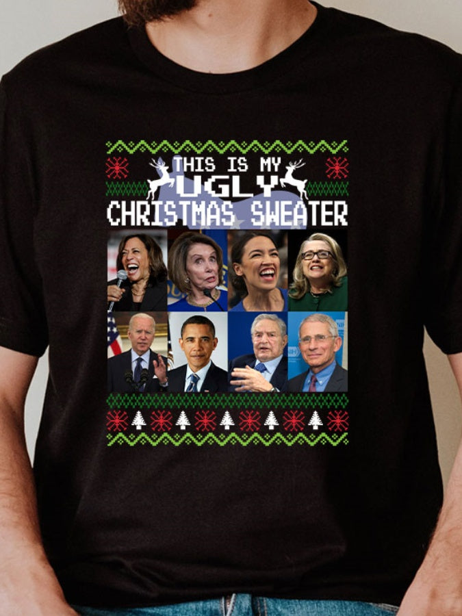 THIS IS MY UGLY CHRISTMAS SWEATER T-shirt