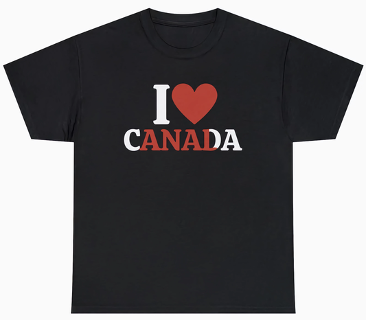 I LOVE CANADA funny Tshirt